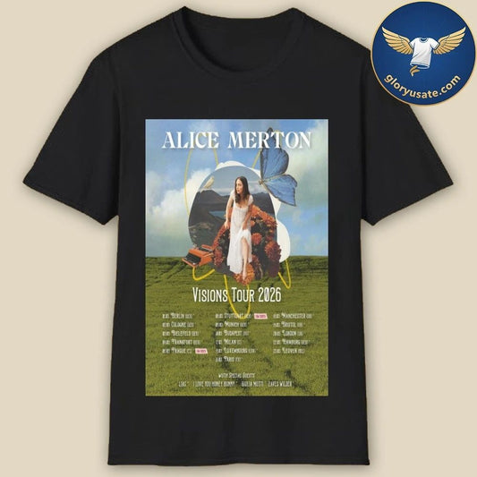 Alice Merton Visions 2026 Tour Poster Shirt