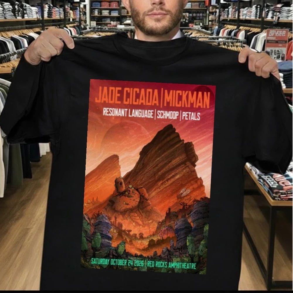 Jade Cicada & Mickman Red Rocks Amphitheatre Oct 24, 2026 Poster Shirt
