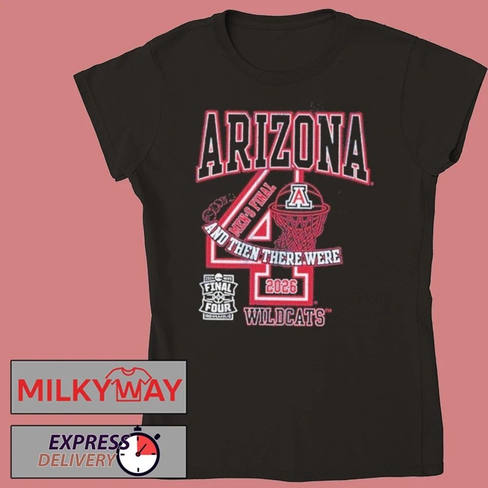 Arizona Wildcats Mens Basketball 2026 Final Four Number Shirt