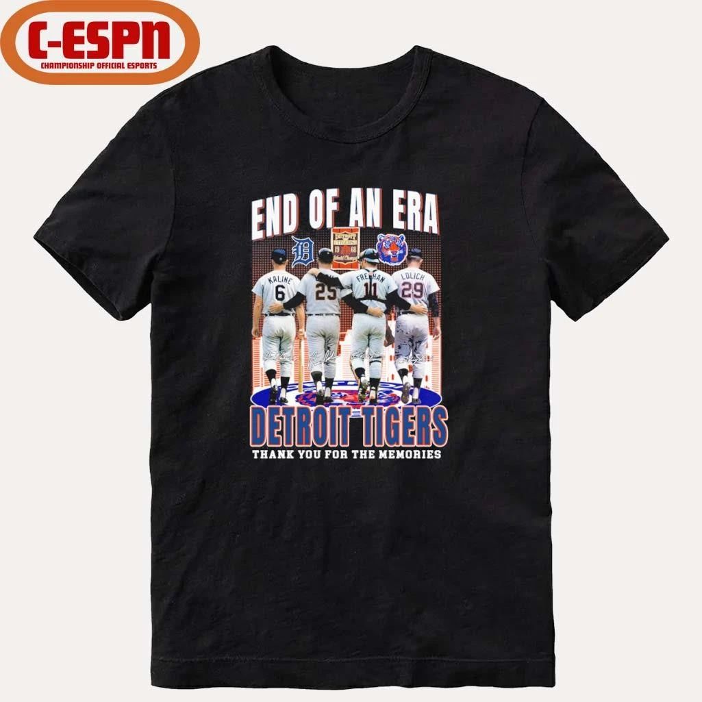 End Of An Era Detroit Tigers Legends Shirt