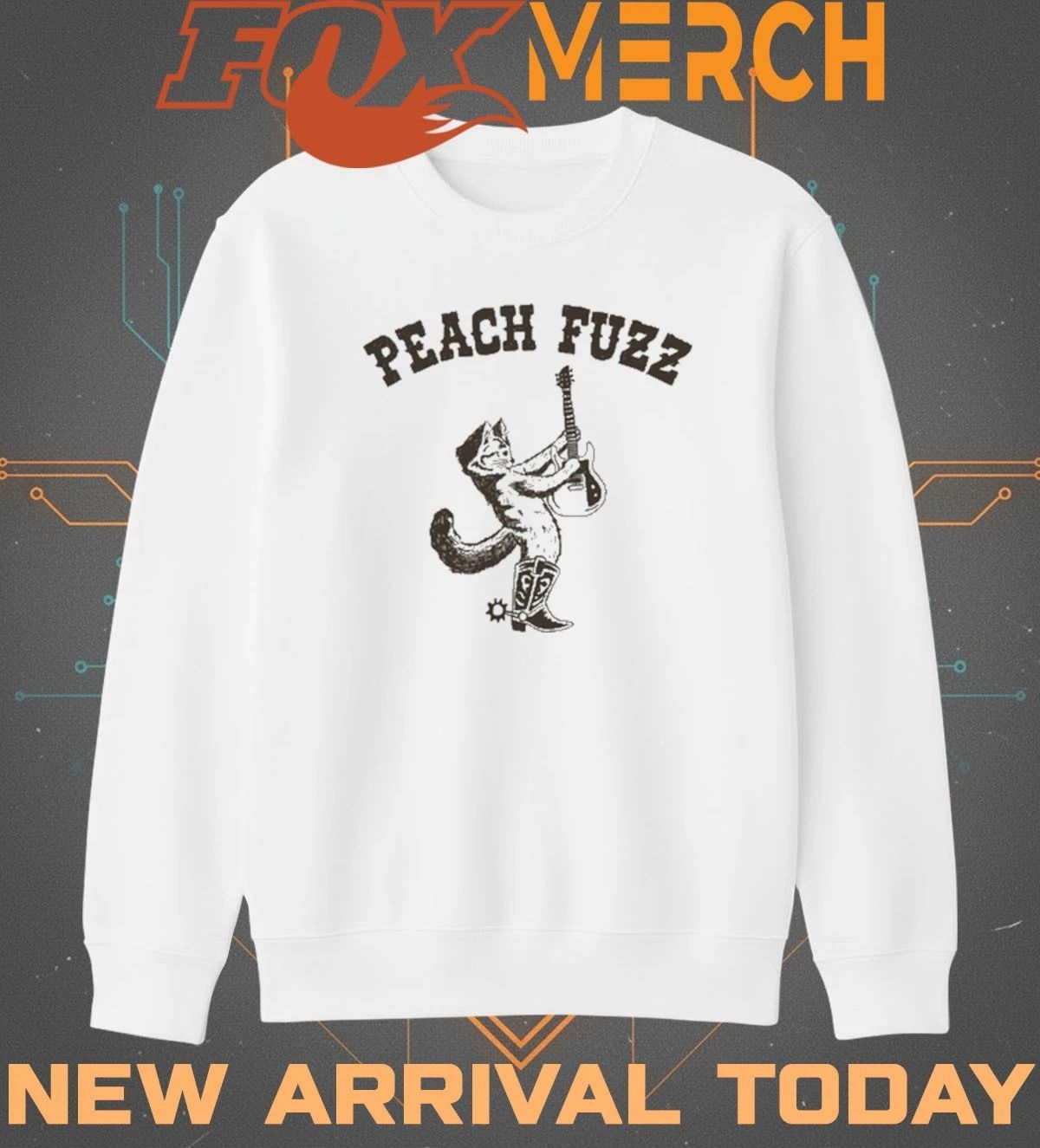 Peach Fuzz Cowboy cat t-shirt