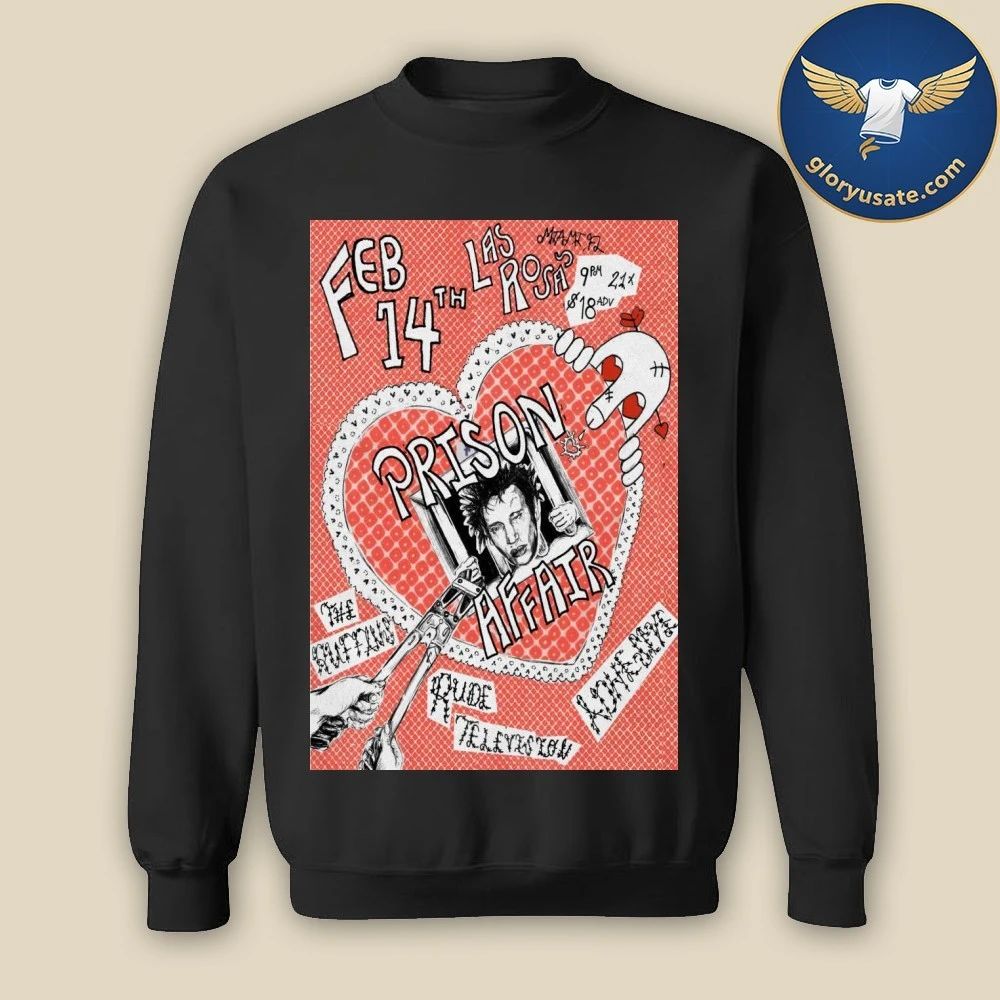 Prison Affair Tour Miami FL On Feb 14 2026 Poster Shirt