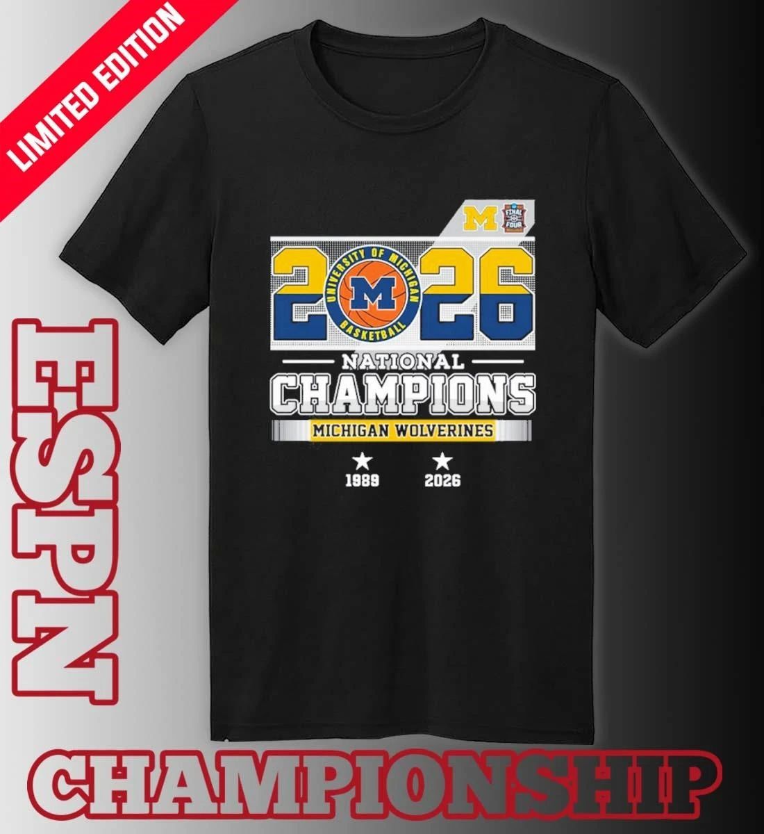 Michigan Basketball National Champions 1989, 2026 Shirt