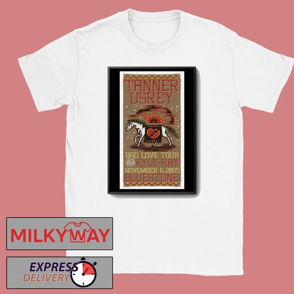 Tanner Usrey Nov 6 2025 Columbus Tour Poster shirt