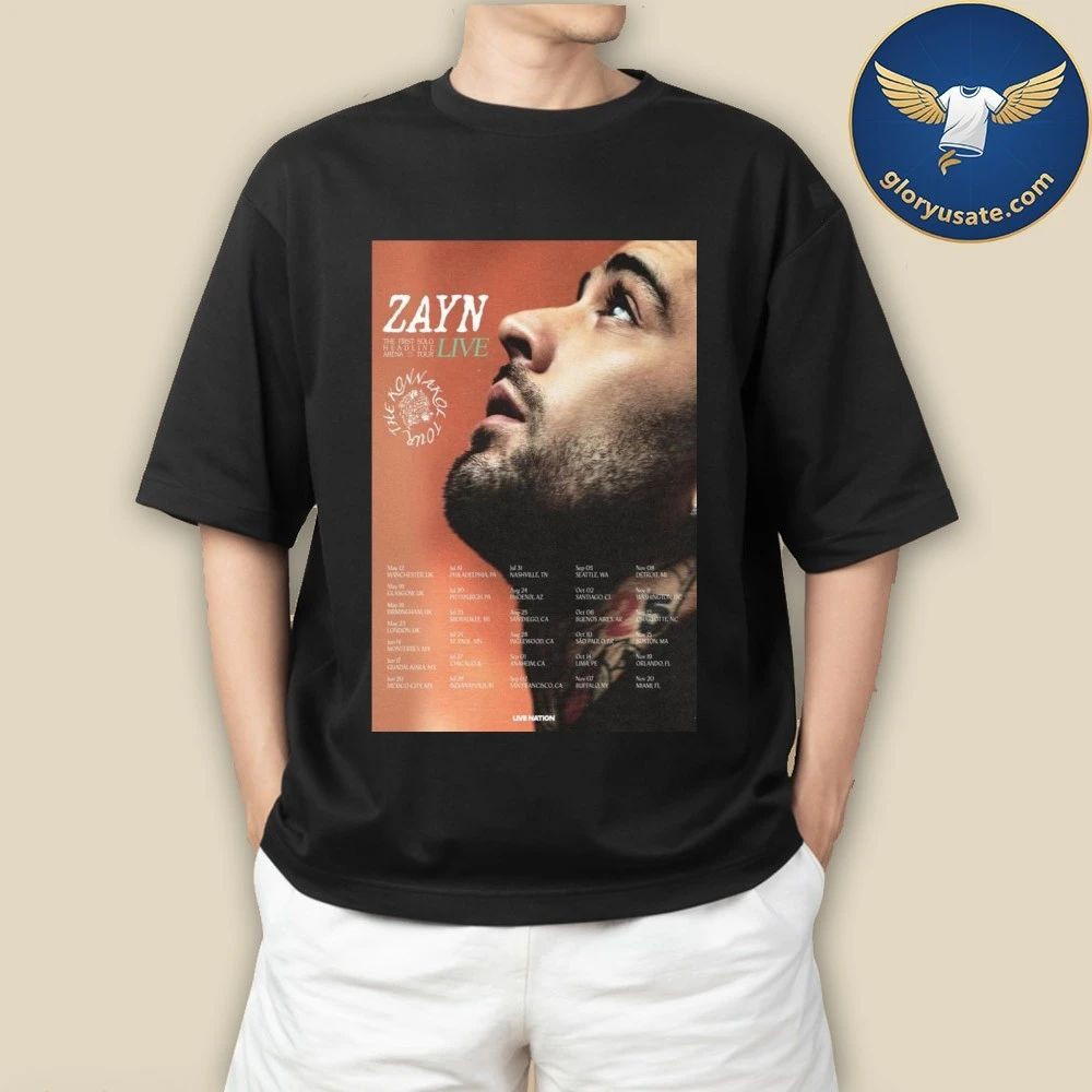 Zayn The Konnakol Tour 2026 Poster Shirt