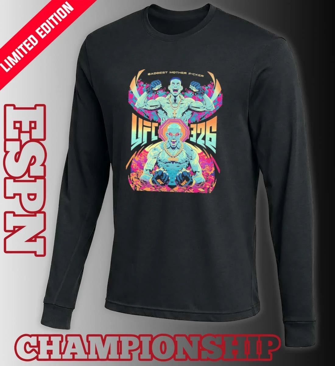 Baddest Mother Fucker UFC 326 Shirt