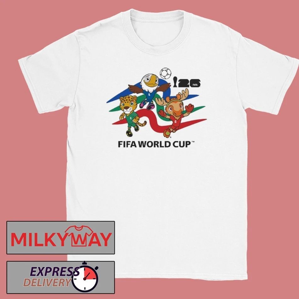 2026 World Cup Mascot shirt