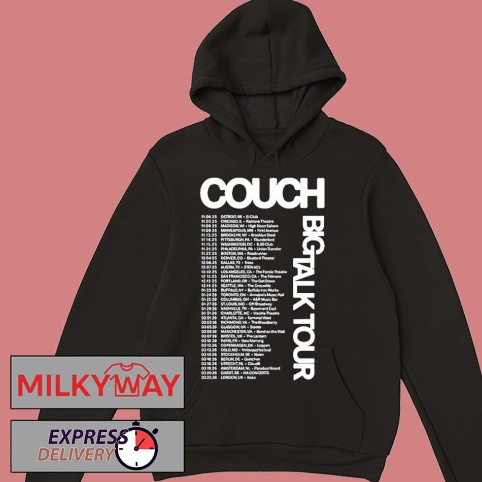 Couch The Band Big Talk Tour 2025-26 Shirt