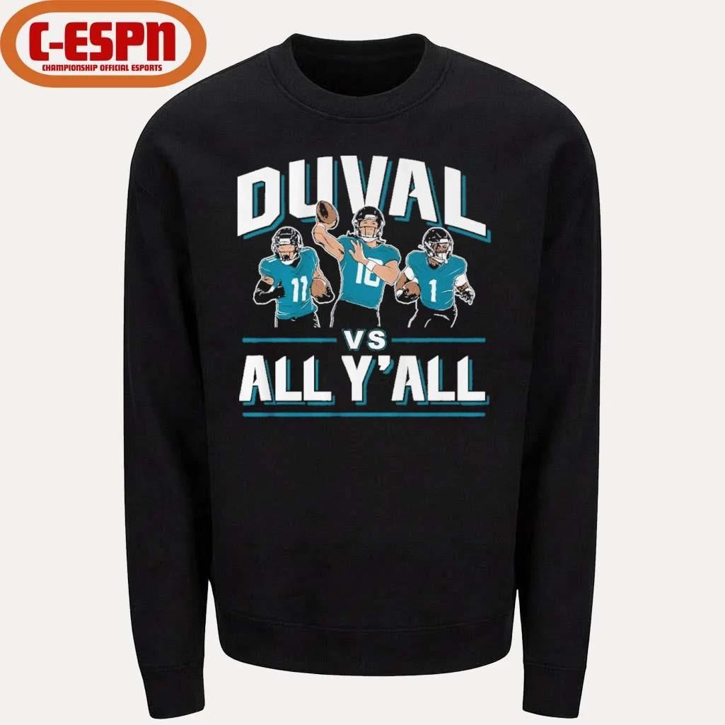 Trevor Lawrence, Travis Etienne, & Parker Washington Duval vs. All Y’all T-Shirt