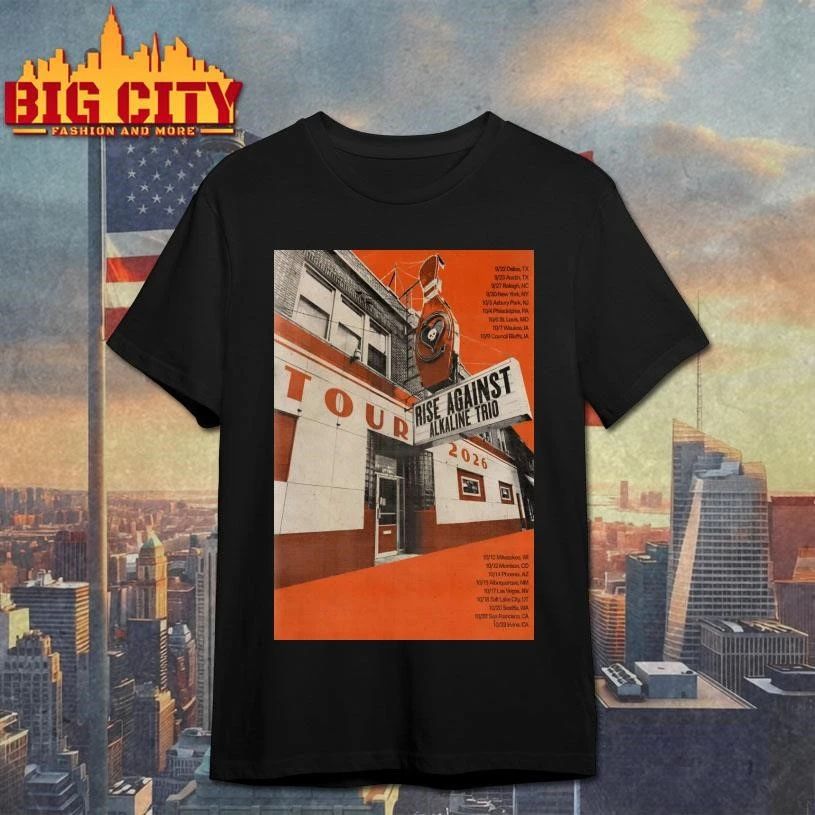 Rise Against US 2026 Tour Poster Shirt