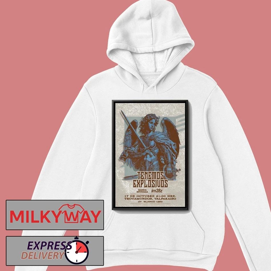 Tenemos Explosivos Valparaiso Chile, October 17 2025 Poster shirt