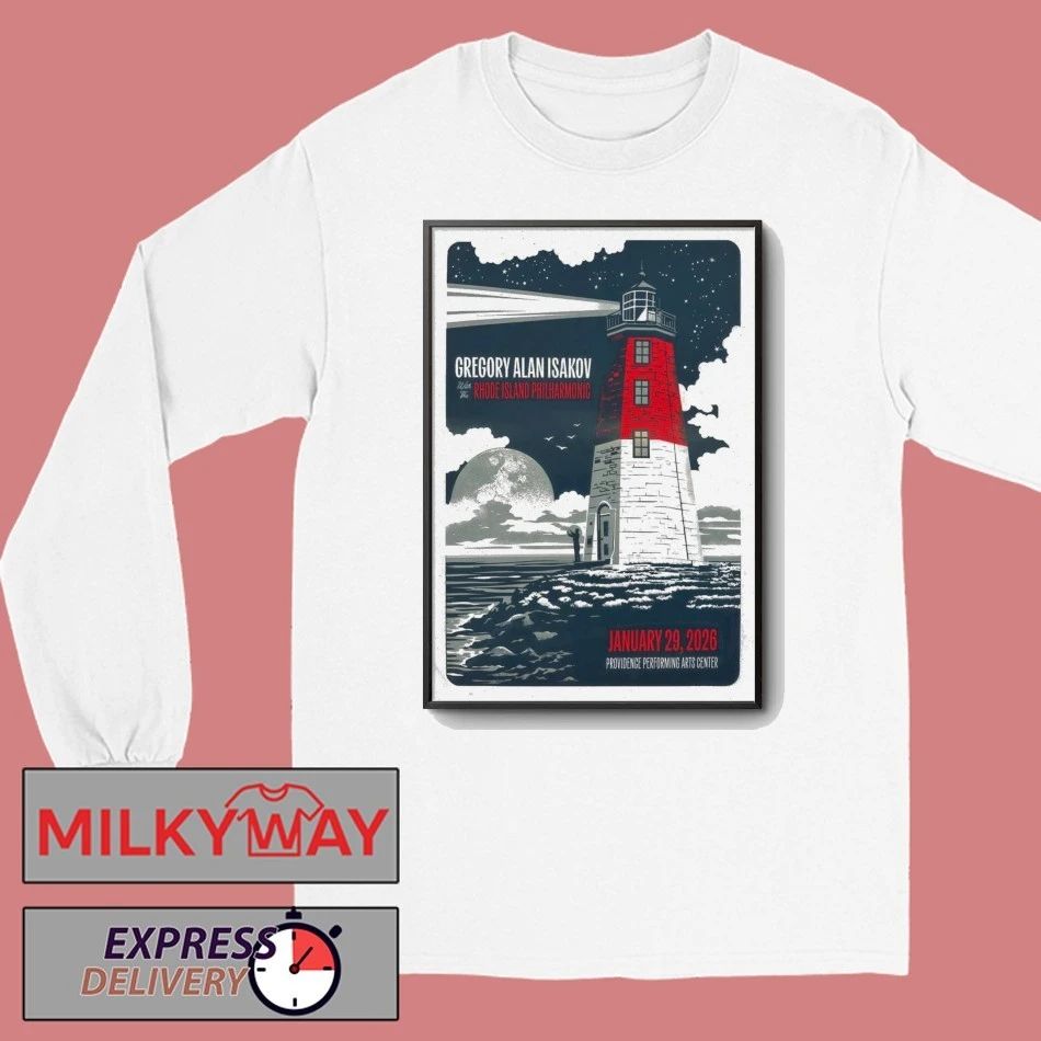 Gregory Alan Isakov Providence Performing Arts Center Providence RI Jan 29 2026 Poster shirt