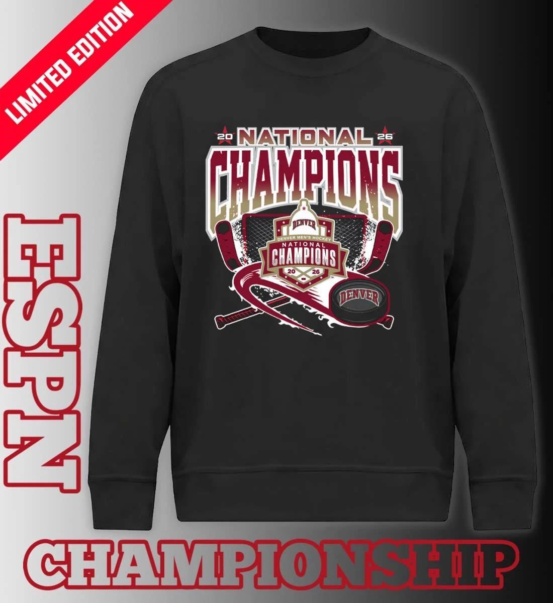 Denver Men’s Ice Hockey NCAA National Champions Vintage 2026 Shirt
