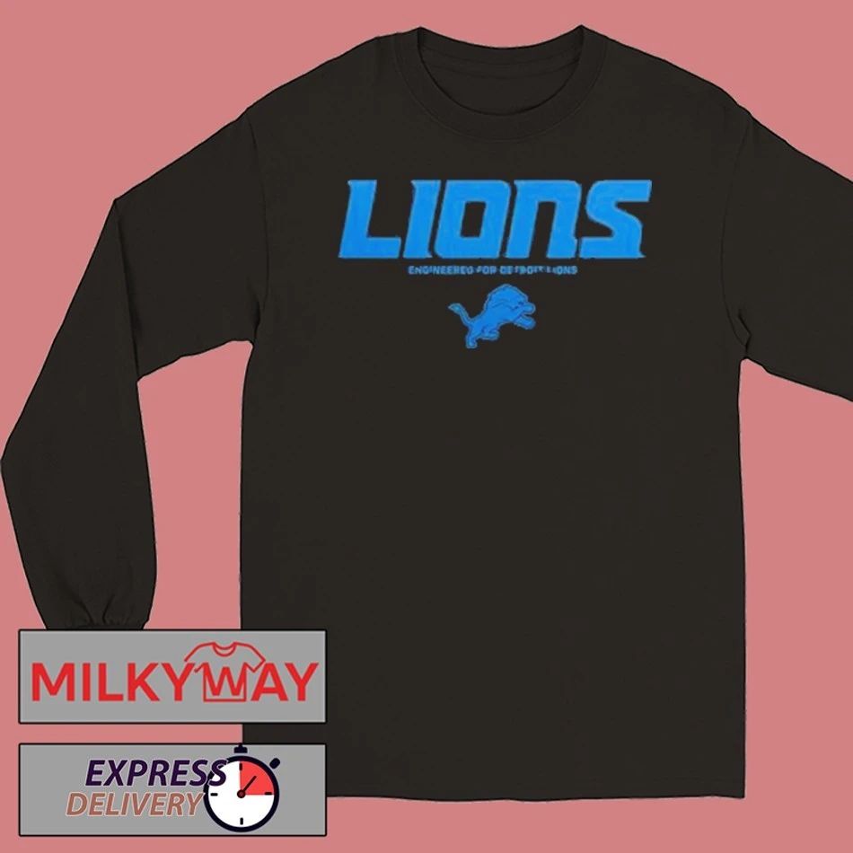 Engineered For Detroit Lions T-Shirt