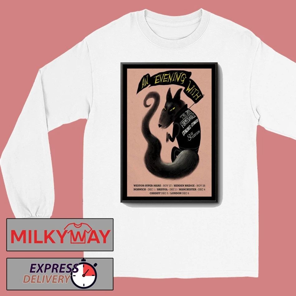The Joy Formidable Winter Tour 2025 Poster shirt