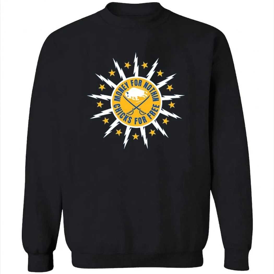 Buffalo Sabres Dire Straits Money For Nothing Chick For Free Shirt