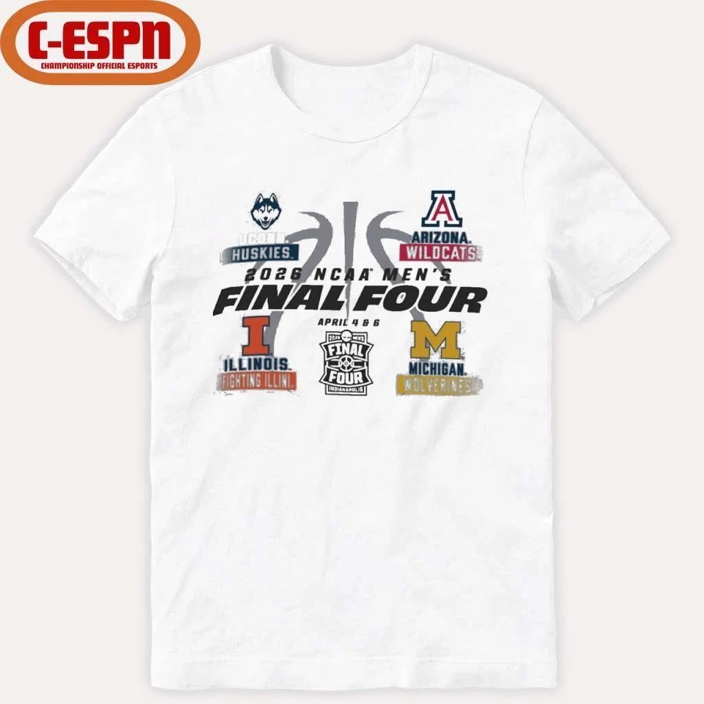 April 4 & 6 NCAA Men’s Final Four 2026 Indianapolis Shirt