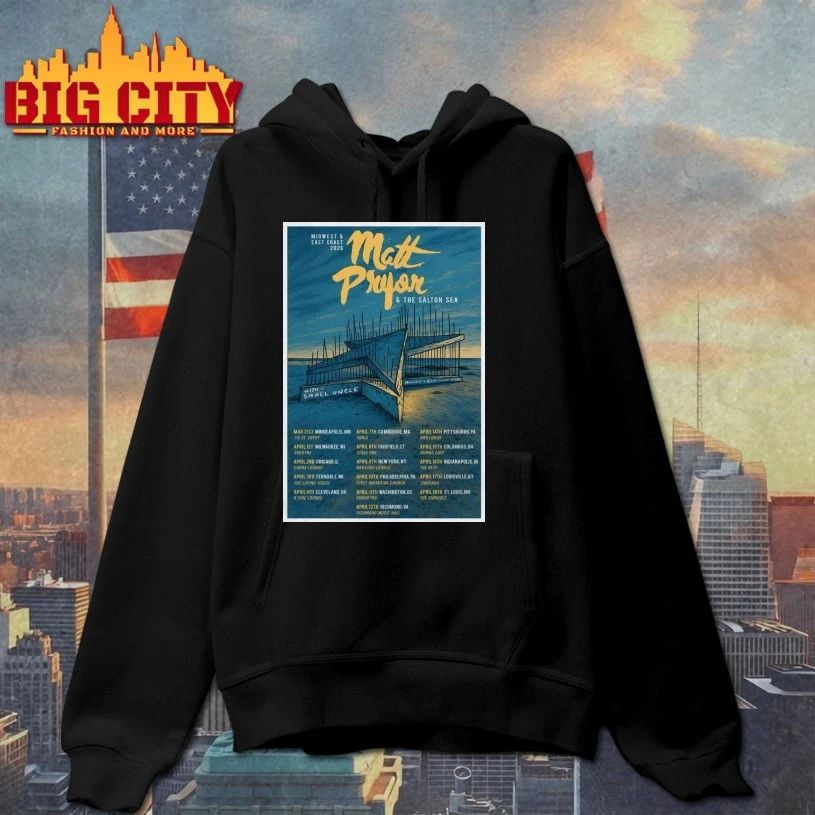 Matt Pryor Tour Midwest And East Coast 2026 Poster T-shirt