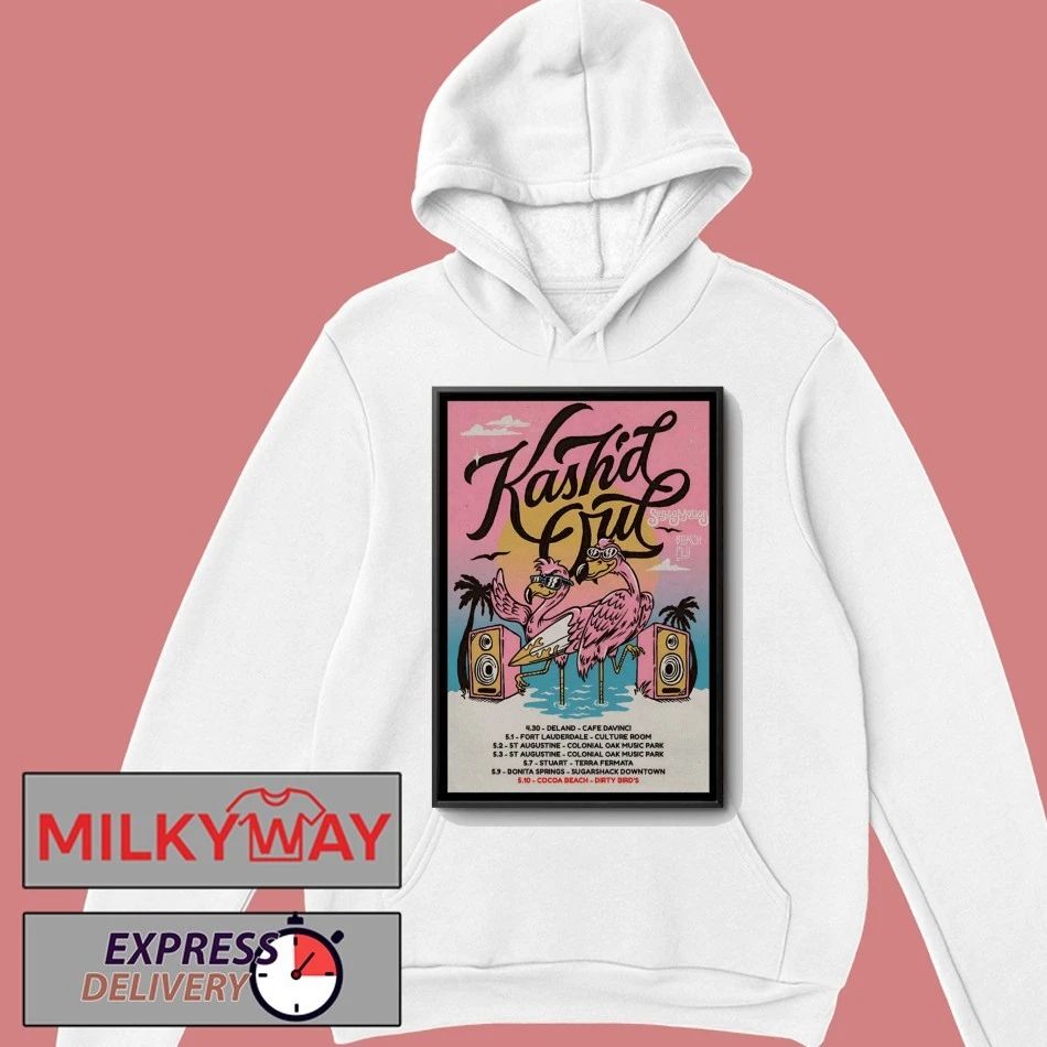 Poster Kash’d Out 2026 Beach Fly Tour shirt