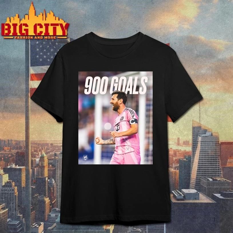 Messi 900 Goals Poster Shirt
