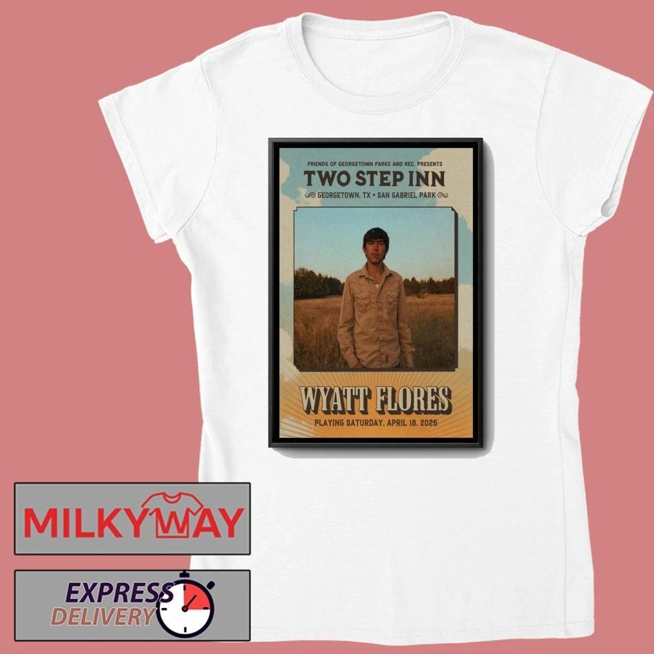Wyatt Flores Georgetown Concert Poster 2026 shirt