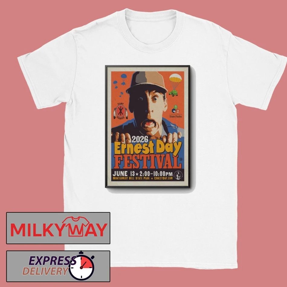 Ernest Day Festival June 13 2026 Poster shirt