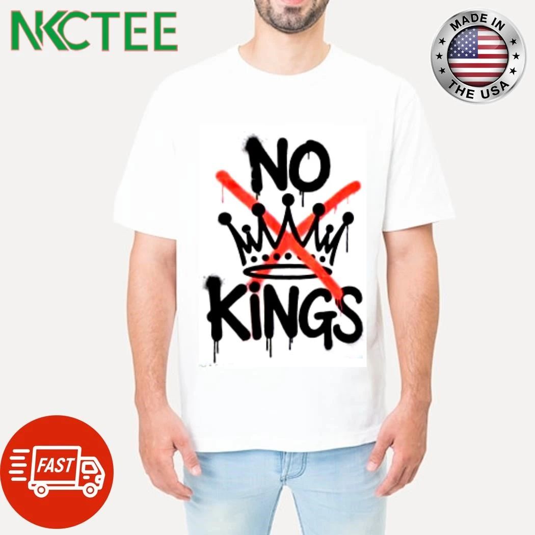 NKCtees No kings Protest against Donald Trump shirt