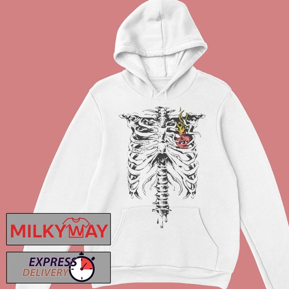 Imagine Dragons Feel It In My Bones Skeleton New Shirt