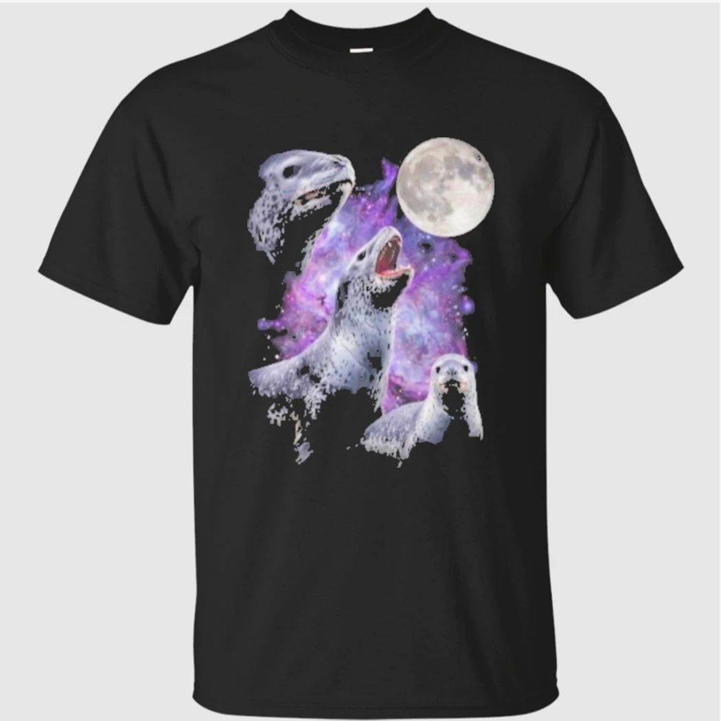 3 Seals Howling At The Moon Shirt