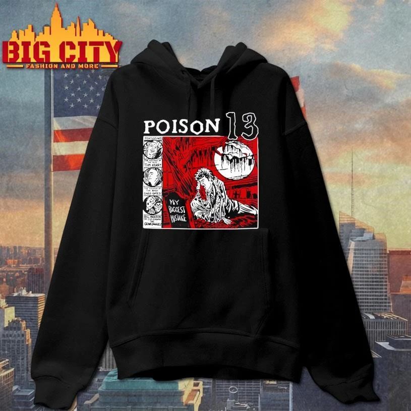 Poison 13 Big Mistake Shallow Grave Graphic Shirt