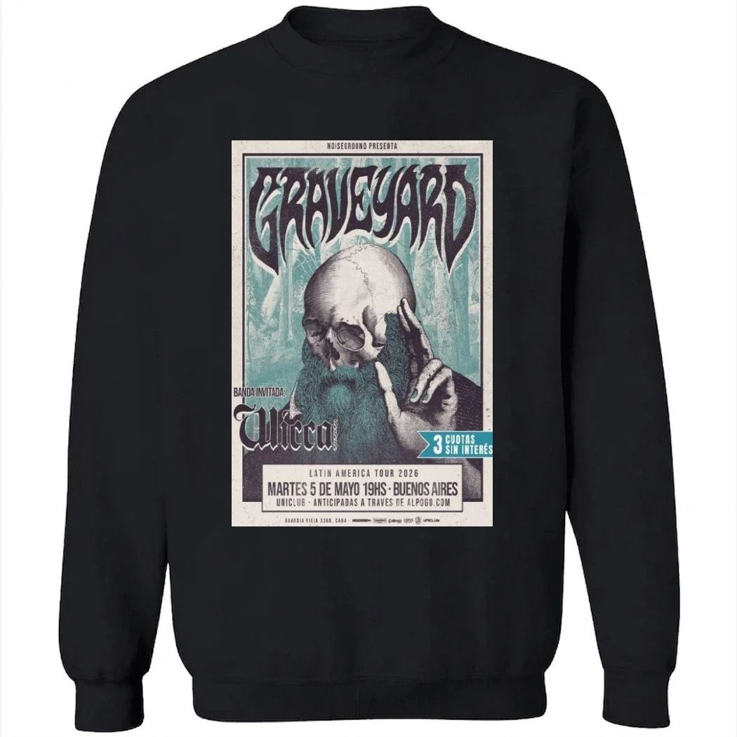Graveyard Buenos Aires Martes 5 de Mayo 19hs 2026 Poster Shirt