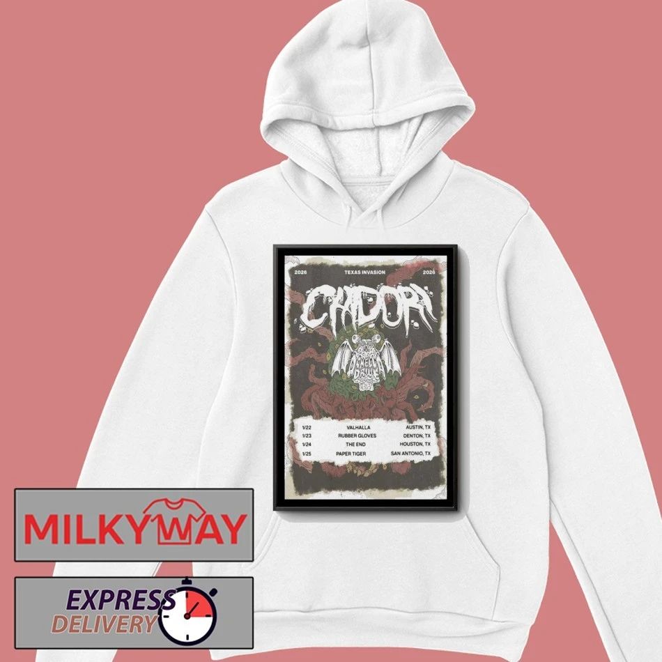 Chidori Texas Invasion Tour 2026 Poster shirt
