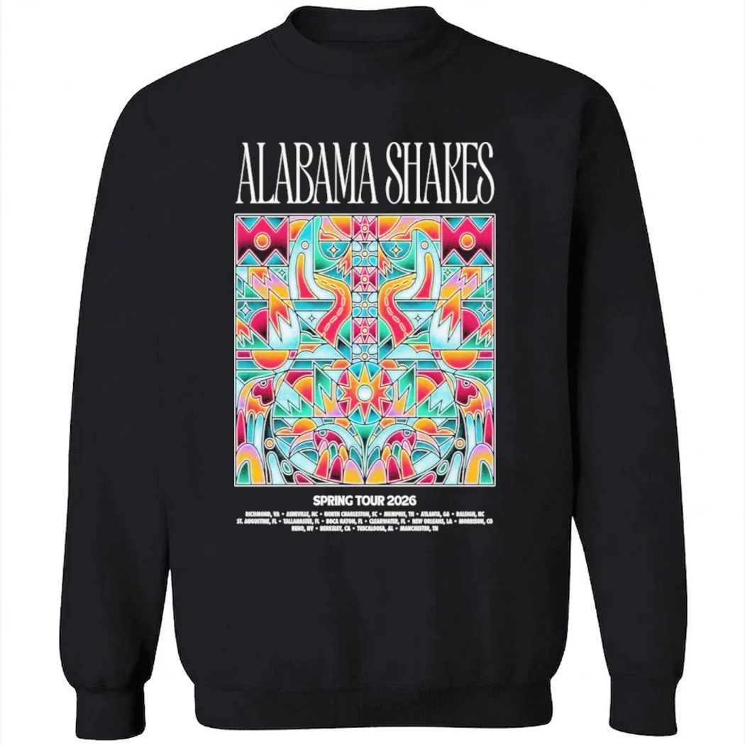 Alabama Shakes Spring 2026 Shows Poster Shirt