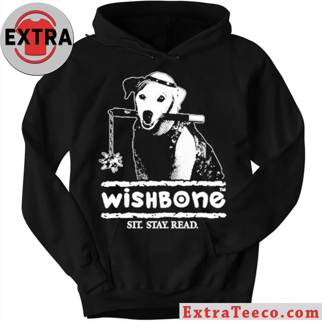 Farewell Transmission Wishbone Sit Stay Read Shirt