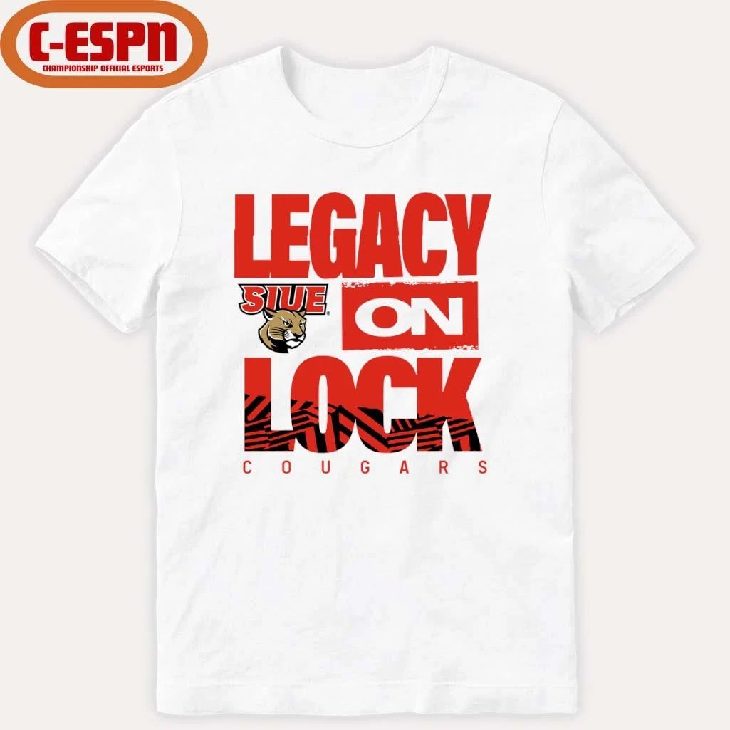 SIUE Cougars Basketball Legacy On Lock Bench Shirt
