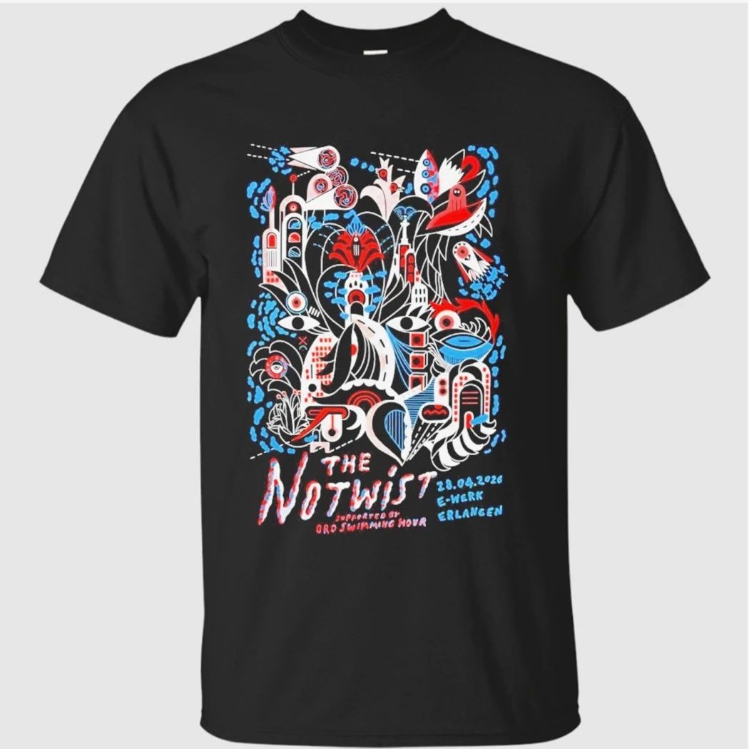 The Notwist April 28 2026 E-Werk Erlangen Show Shirt