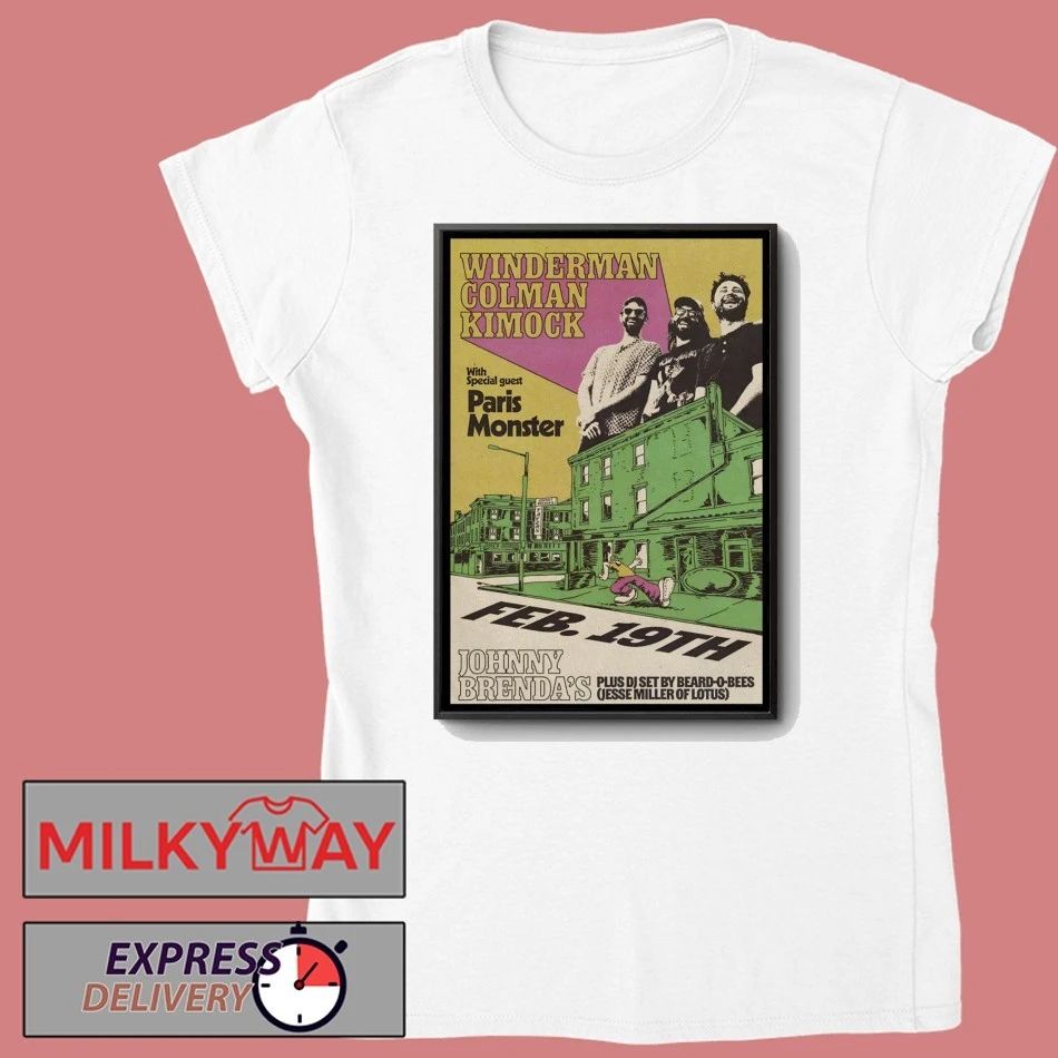 Winderman, Colman And Kimock Philadelphia PA February 19 2026 Poster shirt