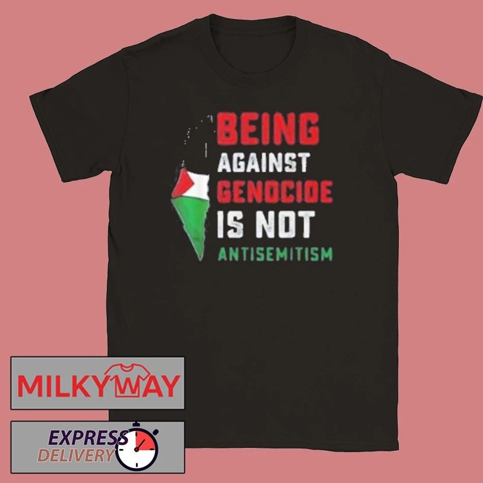 Being Against Genocide Is Not Antisemitism Palestine shirt