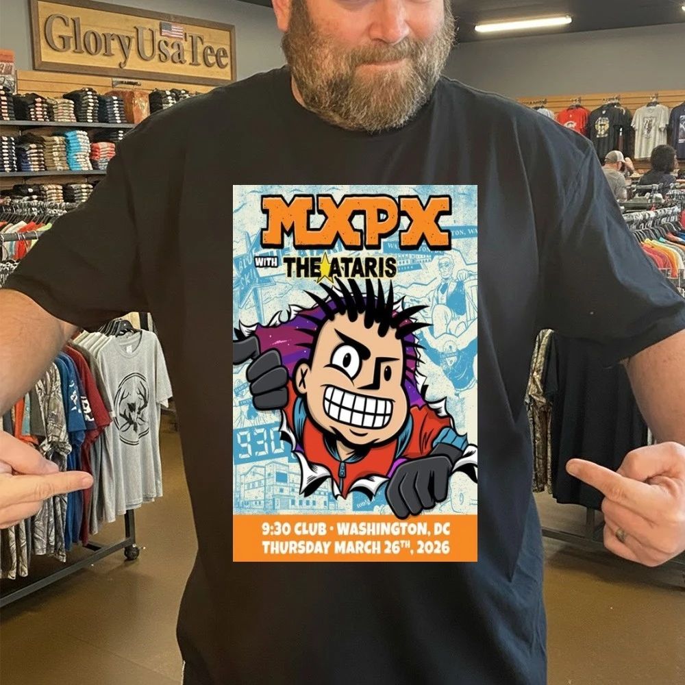 MxPx At 9.30 Club On March 26 2026 Poster Shirt