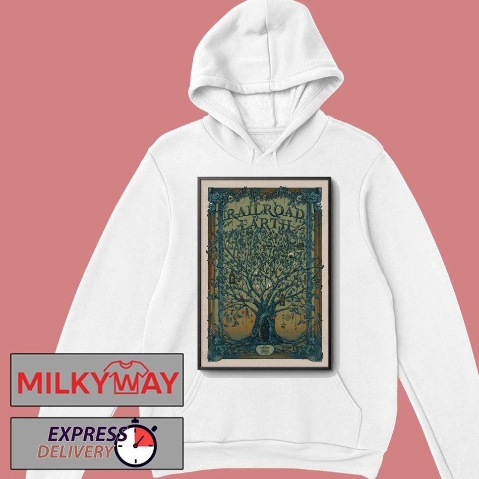 Railroad Earth Jan 14 2026 Asbury Park NJ Poster shirt
