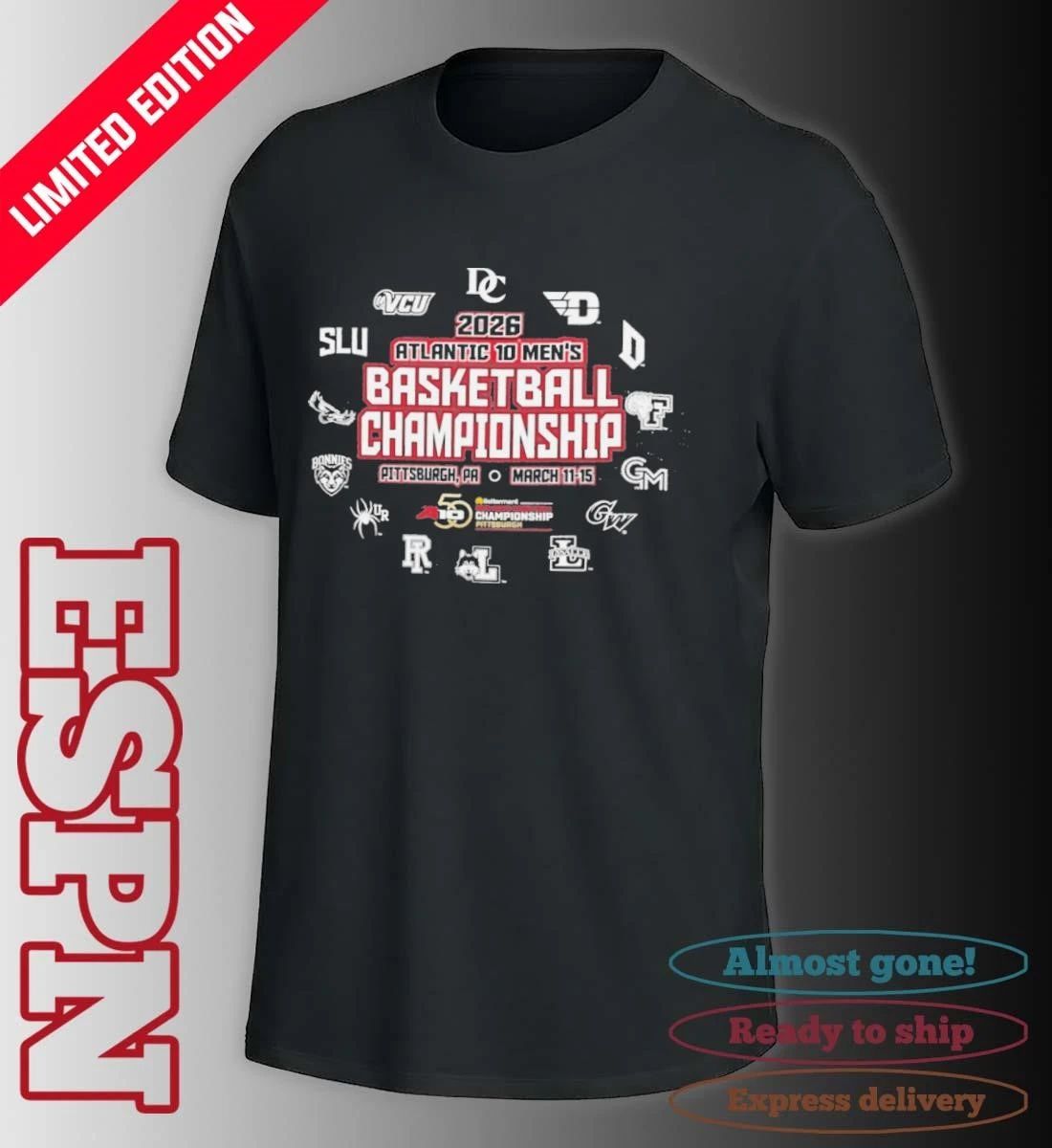 2026 A-10 Men’s Basketball Championship Shirt