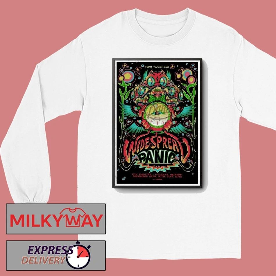 Widespread Panic The Fox Theatre Poster Dec 30 2025 shirt
