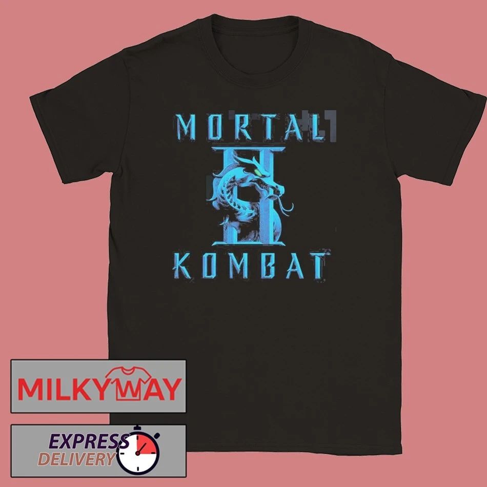 Mortal Kombat II Let the Fight Begin Logo T-Shirt
