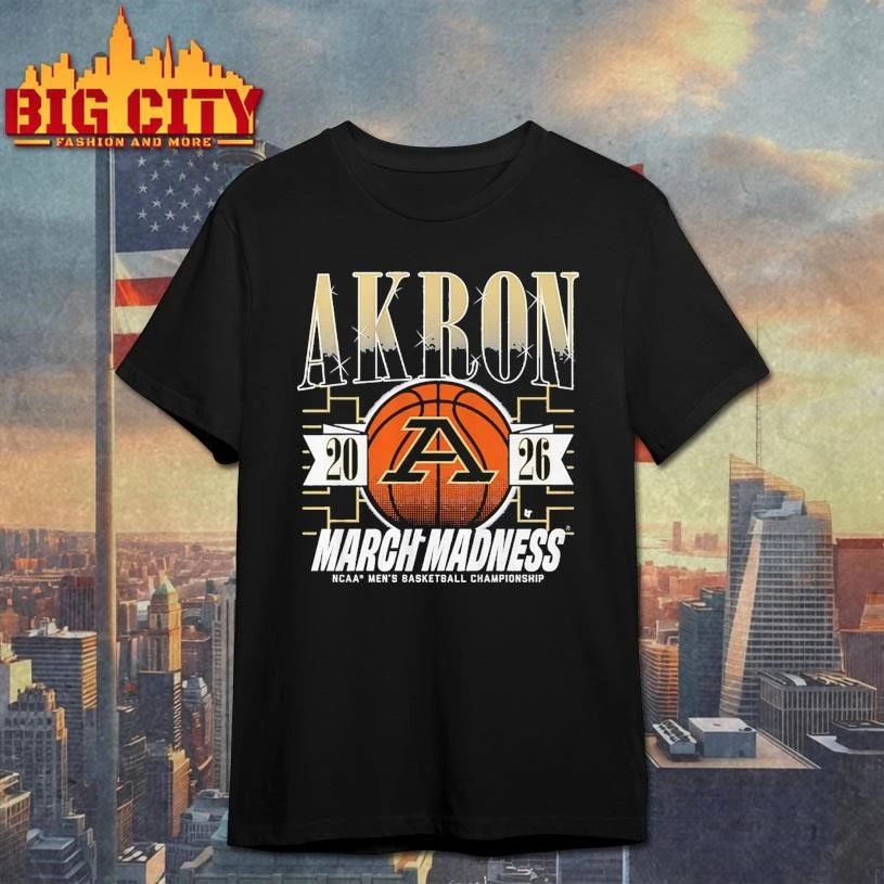 Akron Zips MBB 2026 March Madness Shirt