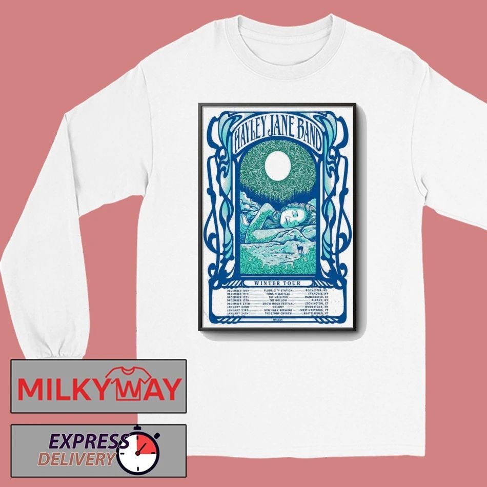 Hayley Jane Winter Tour 25-26 Poster shirt