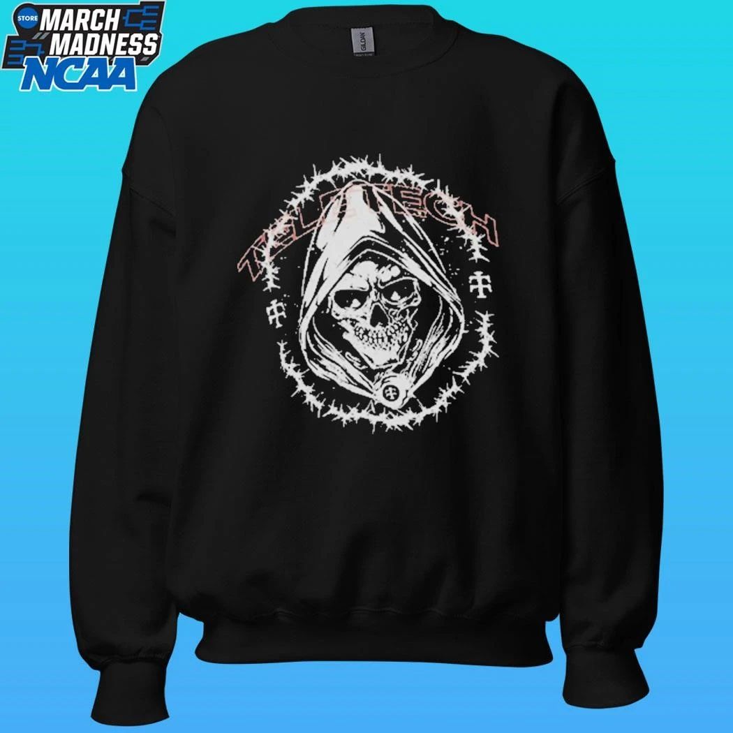 Teletech Teletech Skulled Shirt
