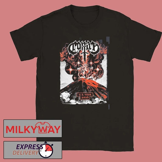 Conan Band US Tour 2026 Merch City Dates T-Shirt