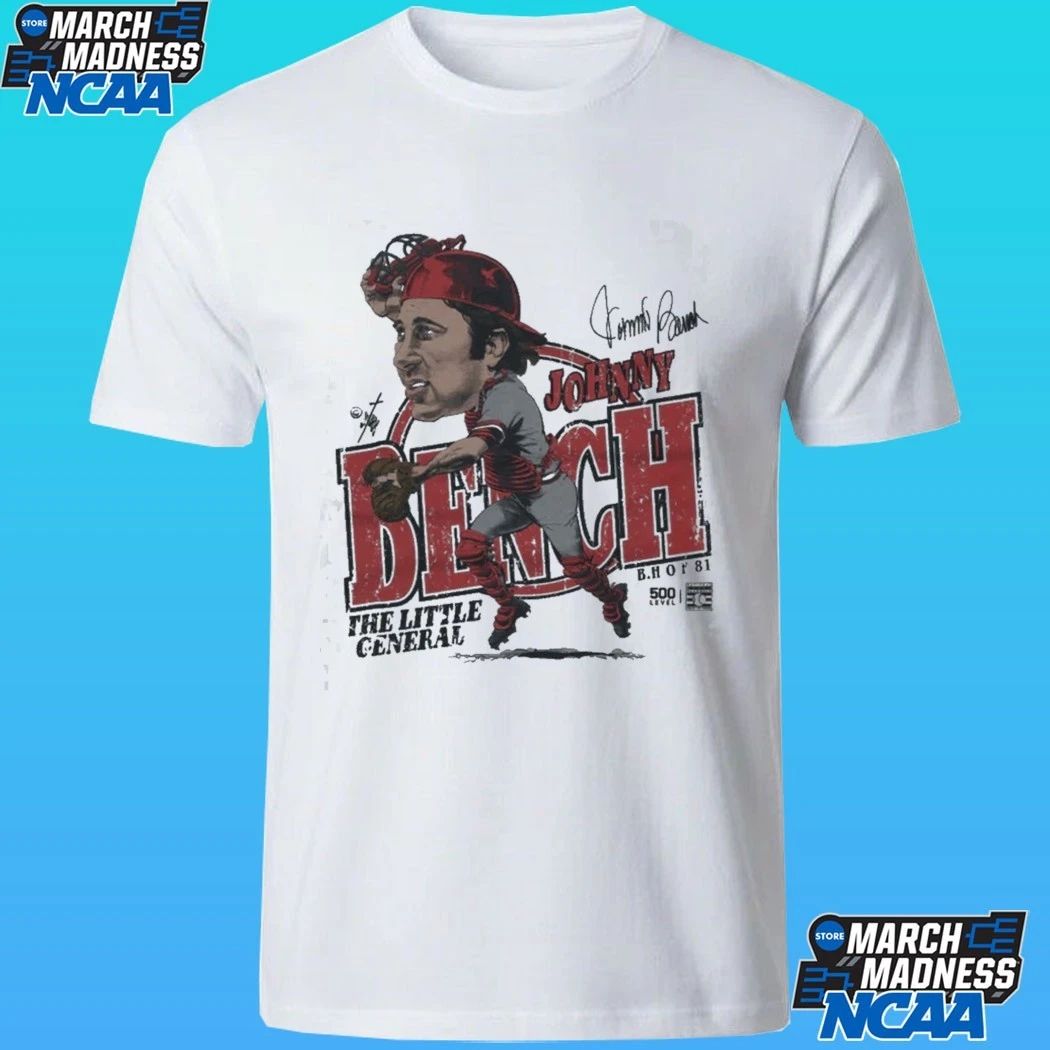 Johnny Bench Cincinnati Bruce Stark Collection Shirt
