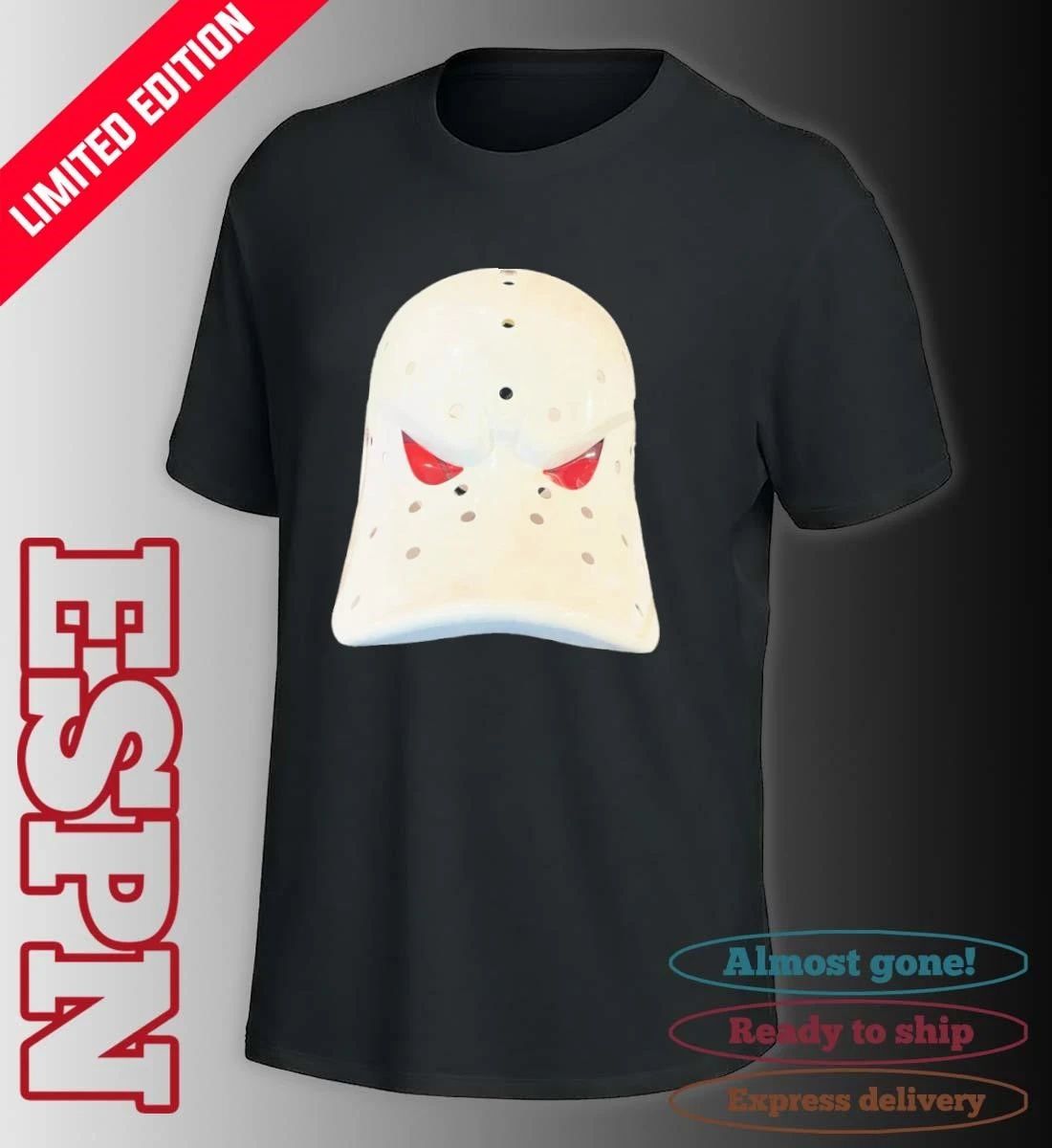 Anaheim Ducks Orange Eyed Mask Playoffs Shirt