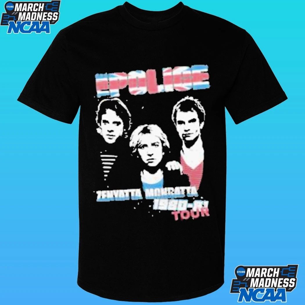 The Police Zenyatta Mondatta 1980 Tour Shirt